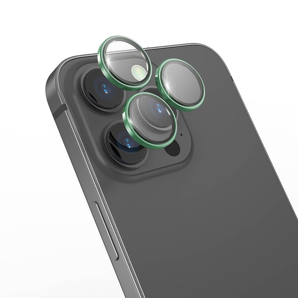 Apple iPhone 13 Pro Wiwu Lens Guard Yeşil