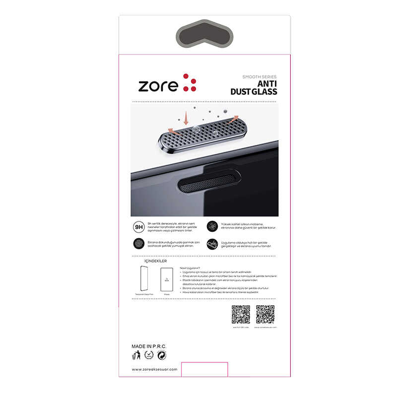 Apple iPhone 13 Pro Max Zore Anti-Dust Temperli Ekran Koruyucu