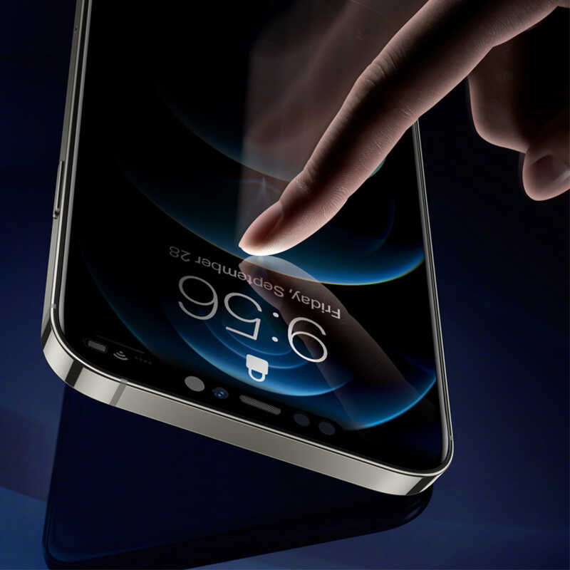 iPhone 13 Wiwu Easy İnstall iPrivacy Temperli Ekran Koruyucu