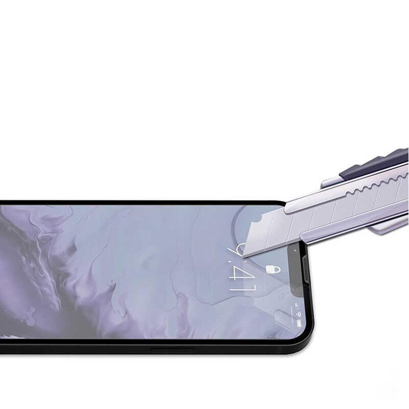 Apple iPhone 13 Wiwu Easy İnstall iVista Super Hardness Ekran Koruyucu Siyah