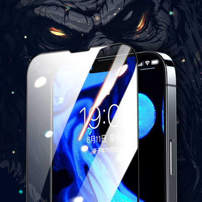 Apple iPhone 14 Benks Little KingKong Temperli Cam Ekran Koruyucu Siyah