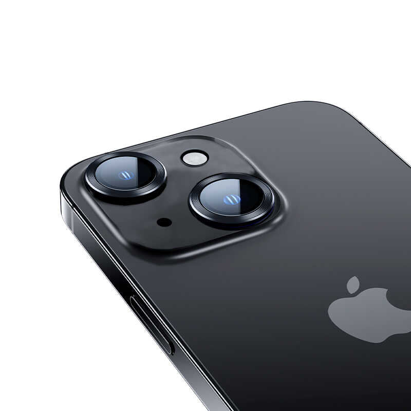 Apple iPhone 14 Benks New KR Kamera Lens Koruyucu Mavi