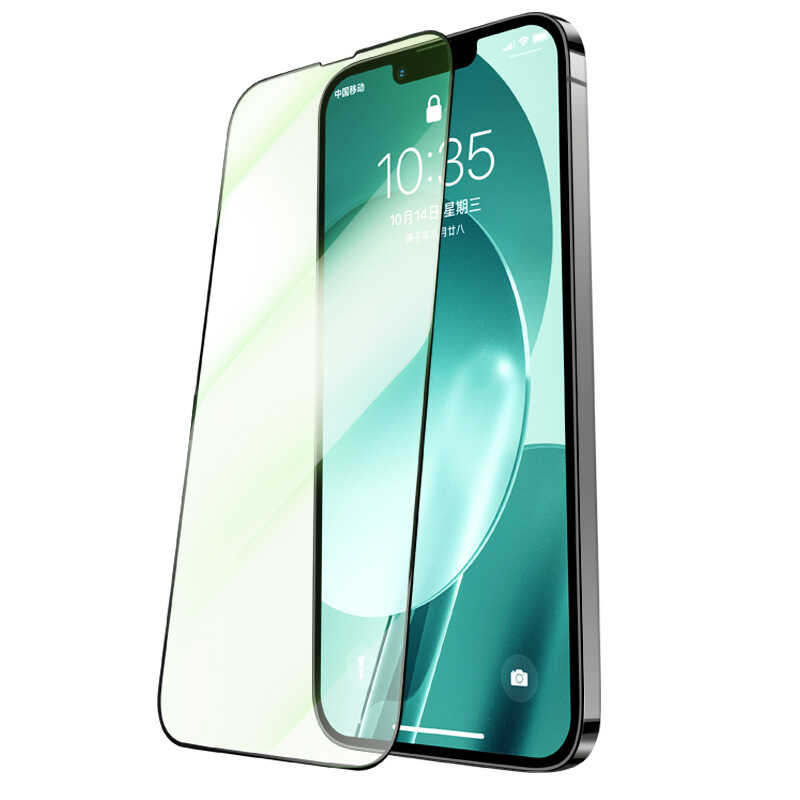 Apple iPhone 14 Benks V Pro Green Light Ekran Koruyucu Renksiz