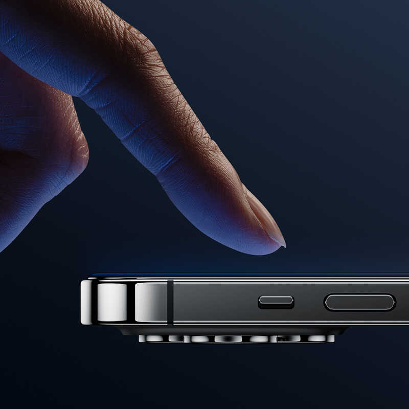 Apple iPhone 14 Benks Warrior Safir Coating Cam Ekran Koruyucu Siyah