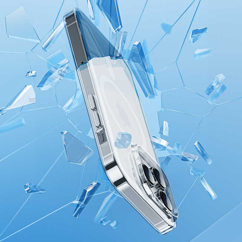 Apple iPhone 14 Kılıf Benks Crystal Series Clear Kapak Ekran Koruyucu Hediyeli Renksiz