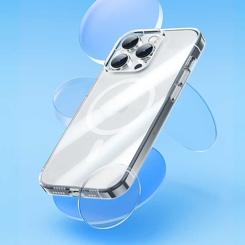 Apple iPhone 14 Kılıf Benks Crystal Series Clear Kapak Ekran Koruyucu Hediyeli Renksiz