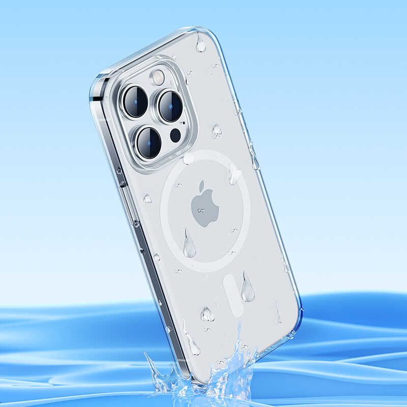 iPhone 14 Kılıf Benks Crystal Series Clear Kılıf Ekran Koruyucu Hediyeli
