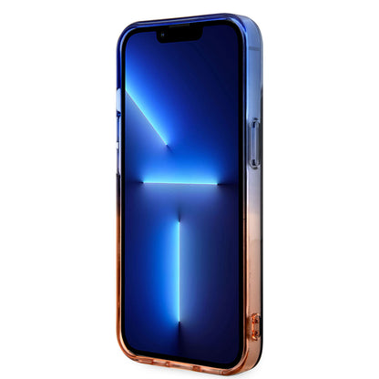 iPhone 14 Kılıf BMW M-safe Şarj Özellikli Transparan Renk Geçişli Dizayn Kılıf