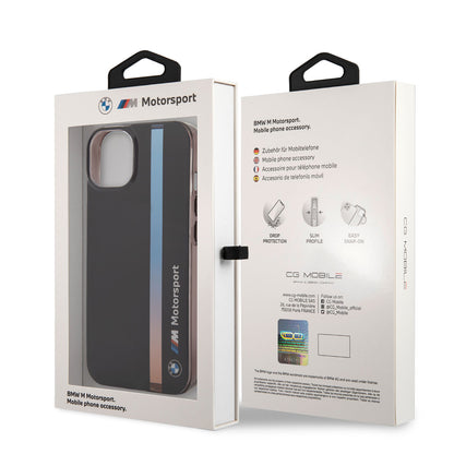 iPhone 14 Kılıf BMW Orjinal Lisanslı Renk Geçişli Çizgili Dizayn Kılıf