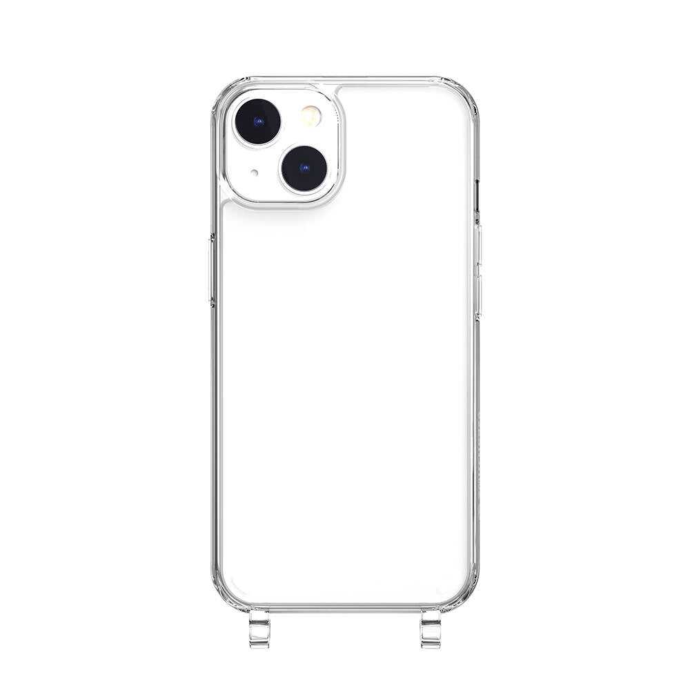 iPhone 14 Kılıf Boyun Askılı Şok Önleyicili Şeffaf Lisanslı Switcheasy Play Kılıf