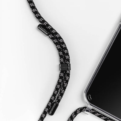 Apple iPhone 14 Kılıf Boyun Askılı Şok Önleyicili Şeffaf Lisanslı Switcheasy Play Kapak Lacivert
