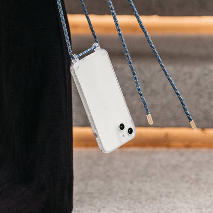 iPhone 14 Kılıf Boyun Askılı Şok Önleyicili Şeffaf Lisanslı Switcheasy Play Kılıf