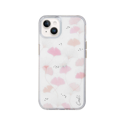 Apple iPhone 14 Kılıf Çayır Çiçeği Desenli Coehl Meadow Kapak Pembe