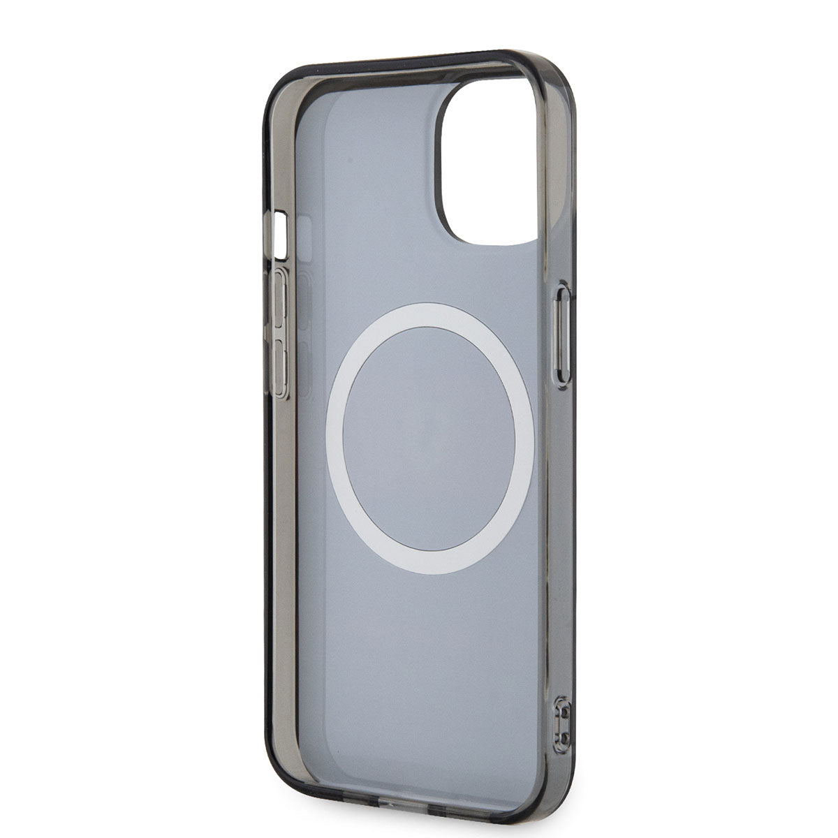 iPhone 14 Kılıf Ferrari Orjinal Lisanslı M-safe Şarj Özellikli Yatay Çizgili Dizayn Kılıf