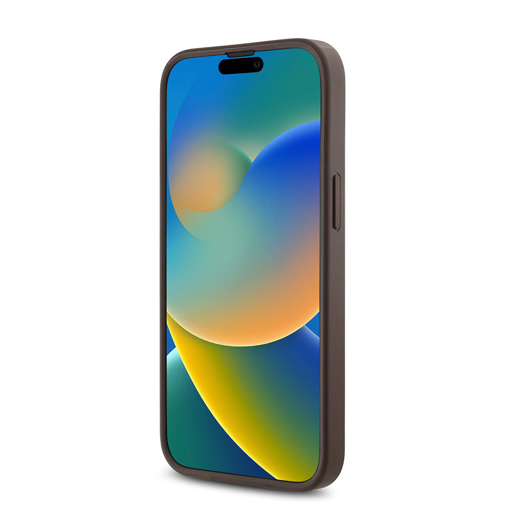 iPhone 14 Kılıf Guess Orjinal Lisanslı M-safe Şarj Özellikli Gül Baskılı 4G Desenli Yazı Logolu Kılıf