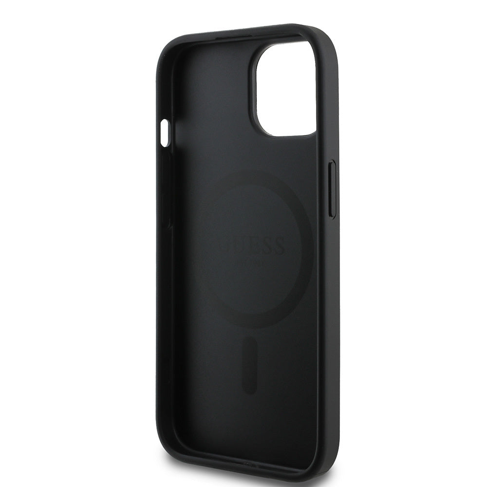 iPhone 14 Kılıf Guess Orjinal Lisanslı M-safe Şarj Özellikli Small 4G Classic Kılıf