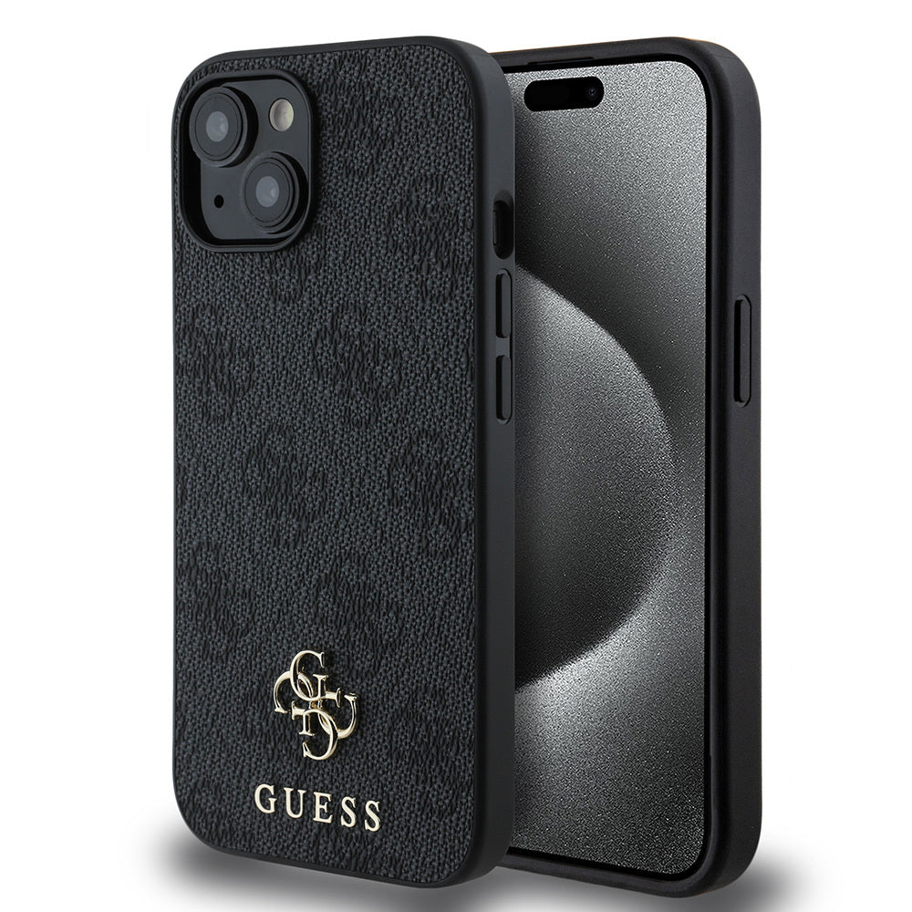 iPhone 14 Kılıf Guess Orjinal Lisanslı M-safe Şarj Özellikli Small 4G Classic Kılıf