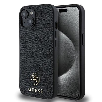 iPhone 14 Kılıf Guess Orjinal Lisanslı M-safe Şarj Özellikli Small 4G Classic Kılıf