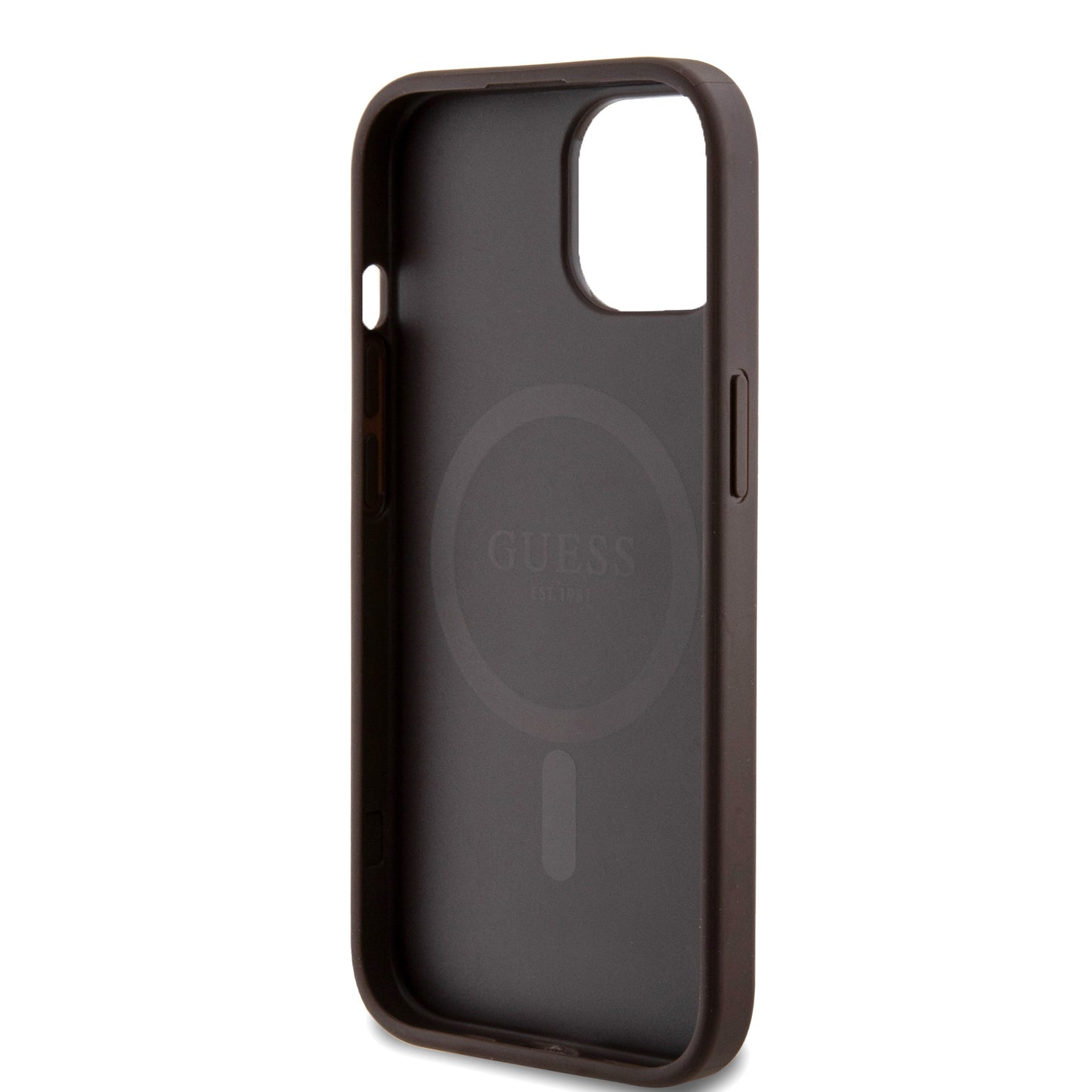 iPhone 14 Kılıf Guess Orjinal Lisanslı M-safe Şarj Özellikli Small 4G Classic Kılıf