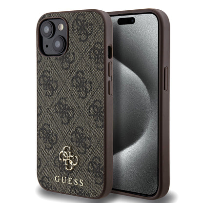 iPhone 14 Kılıf Guess Orjinal Lisanslı M-safe Şarj Özellikli Small 4G Classic Kılıf