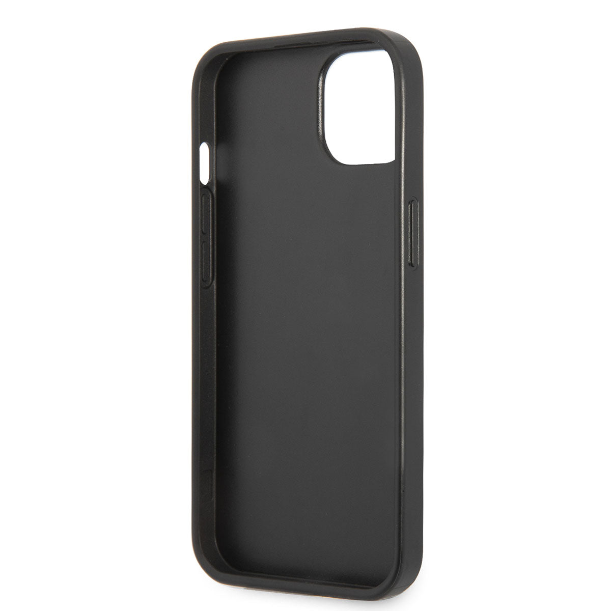 iPhone 14 Kılıf GUESS PU Safran Deri Üçgen Logo Dizayn Kılıf