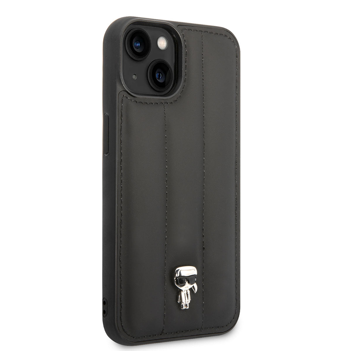 iPhone 14 Kılıf Karl Lagerfeld Nylon Puffy Airbag Karl Dizayn Kılıf