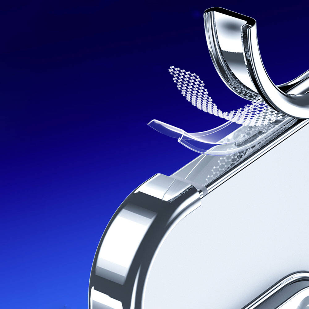 Apple iPhone 14 Kılıf Magsafe Şarj Özellikli Cam Yüzey Benks Electroplated Kapak Siyah