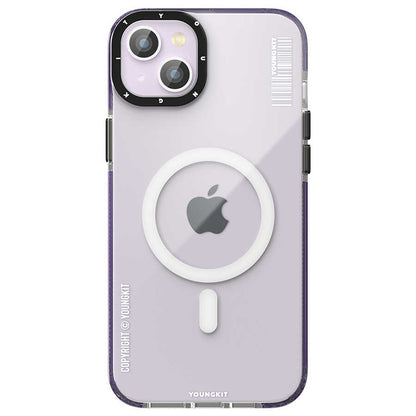 iPhone 14 Kılıf M-safe Şarj Özellikli YoungKit Exquisite Serisi Kılıf