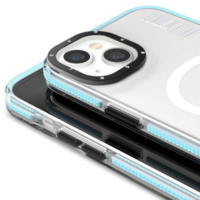 Apple iPhone 14 Kılıf Magsafe Şarj Özellikli YoungKit Exquisite Serisi Kapak Siyah