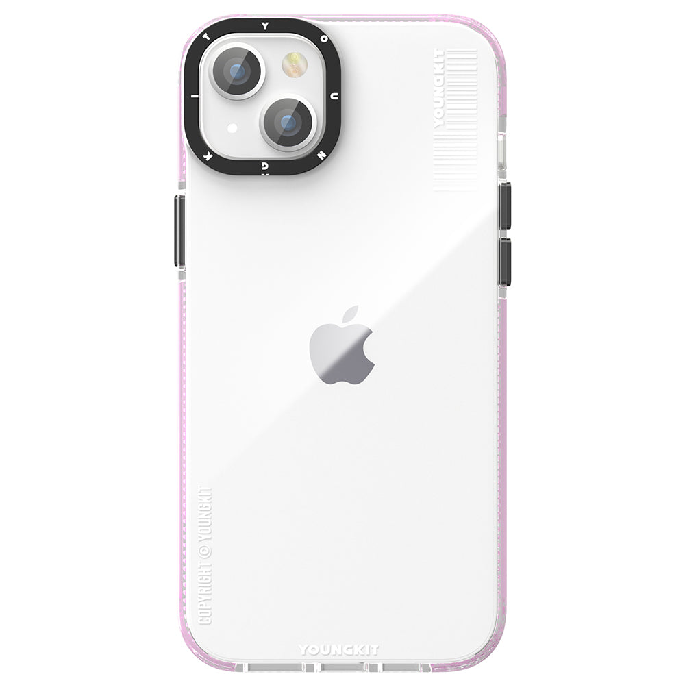 Apple iPhone 14 Kılıf Magsafe Şarj Özellikli YoungKit Exquisite Serisi Kapak Pembe