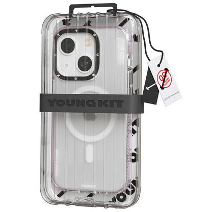 iPhone 14 Kılıf M-safe Şarj Özellikli Youngkit Jane Sand Serisi Kılıf