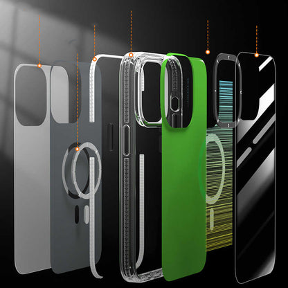 iPhone 14 Kılıf M-safe Şarj Özellikli Youngkit Pure Serisi Kılıf