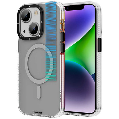iPhone 14 Kılıf M-safe Şarj Özellikli Youngkit Pure Serisi Kılıf