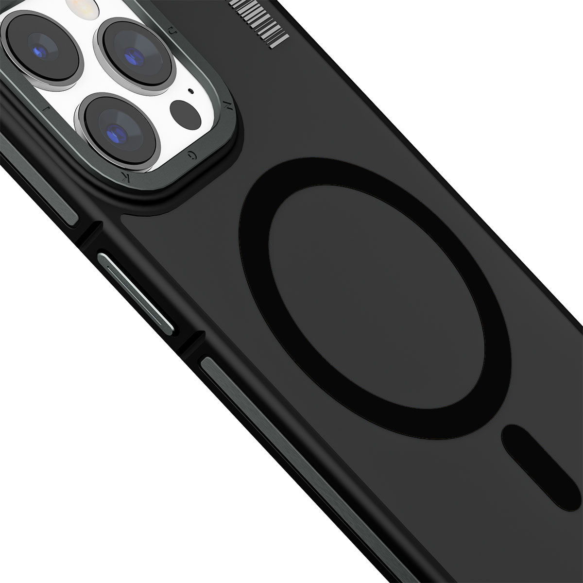 Apple iPhone 14 Kılıf Magsafe Şarj Özellikli Youngkit Rock Sand Serisi Kapak Mavi