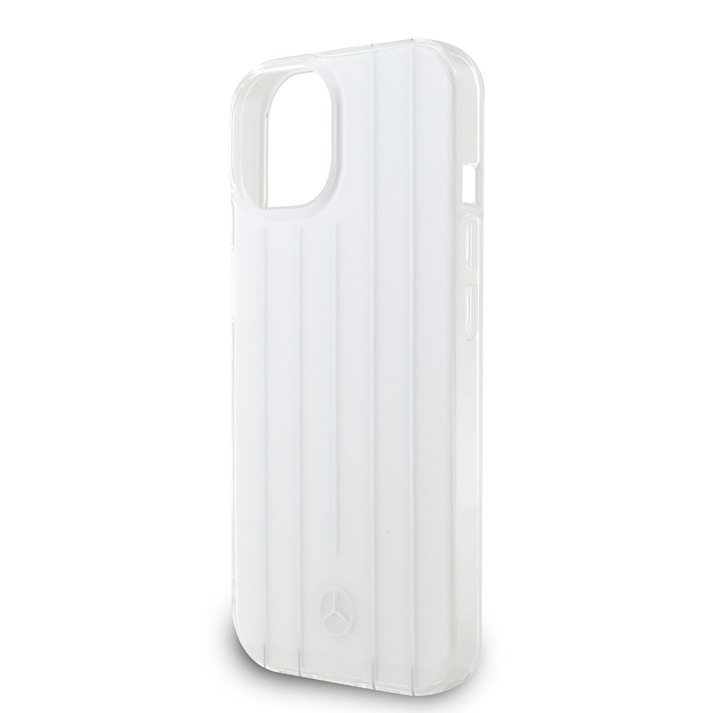 iPhone 14 Kılıf Mercedes Benz Orjinal Lisanslı New Urban 3 Sert PC Paralel Çizgi Desenli Kılıf