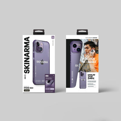 iPhone 14 Kılıf SkinArma Şeffaf Airbag Tasarımlı Iro Kılıf