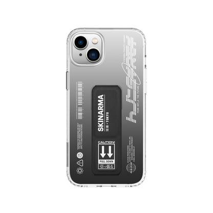 iPhone 14 Kılıf SkinArma Standlı Şeffaf Tasarımlı Taihi Kobai Kılıf