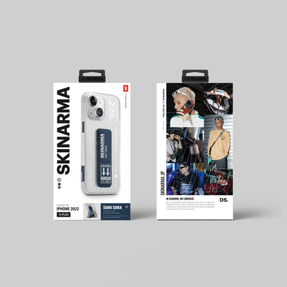 iPhone 14 Kılıf SkinArma Standlı Şeffaf Tasarımlı Taihi Sora Kılıf