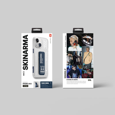 Apple iPhone 14 Kılıf SkinArma Standlı Şeffaf Tasarımlı Taihi Sora Kapak Kırmızı