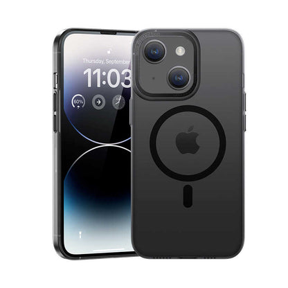 iPhone 14 Kılıf Wireless Şarj Destekli Benks Magnetik Haze Kılıf