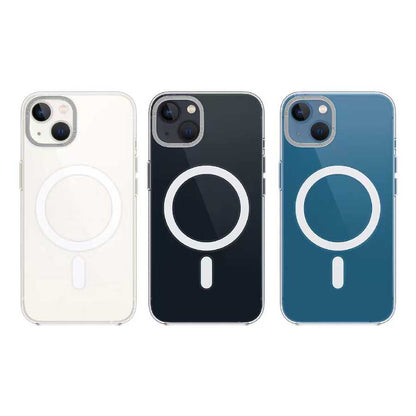 iPhone 14 Kılıf Wiwu MCC-102 Magnetic Crystal Sert PC Kılıf
