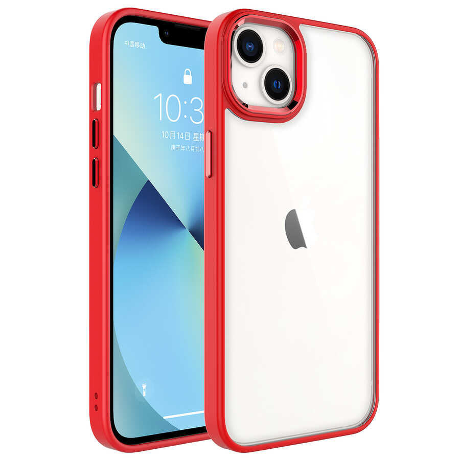 iPhone 14 Kılıf Zore Krom Kılıf