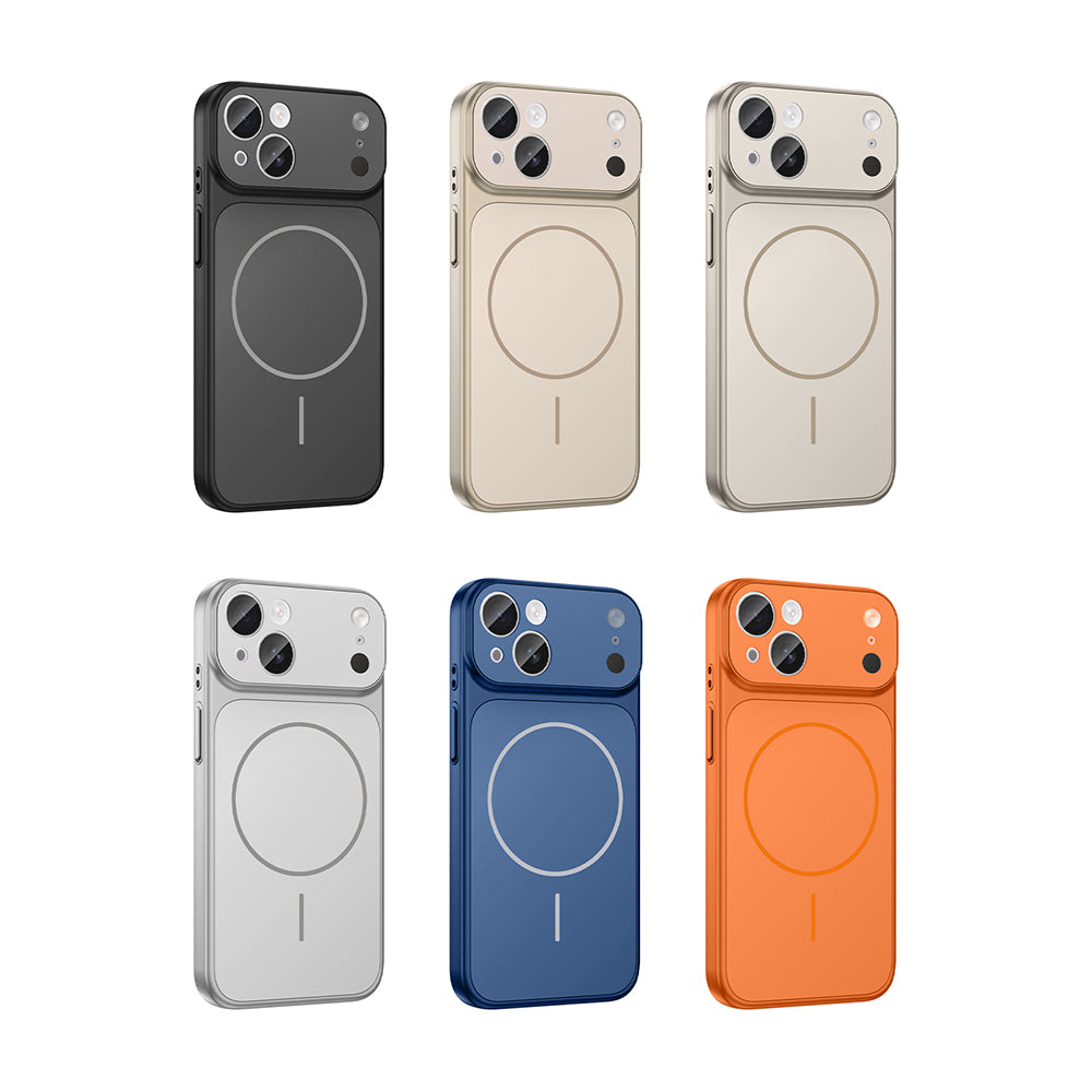 iPhone 14 Kılıf Zore M-Safe Şarj Özellikli Kamera Korumalı Formen Kılıf