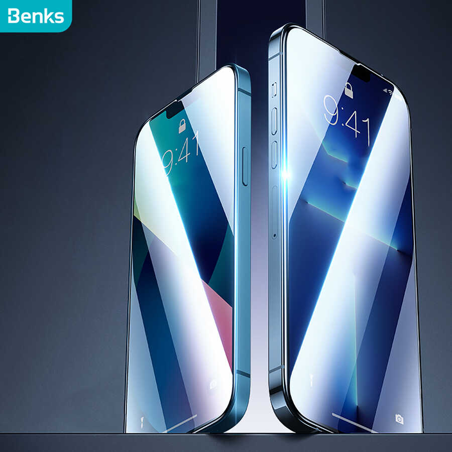 iPhone 14 Plus Benks Mat Ekran Koruyucu Parmak İzi Bırakmayan Oyunculara Özel Ekran Filmi