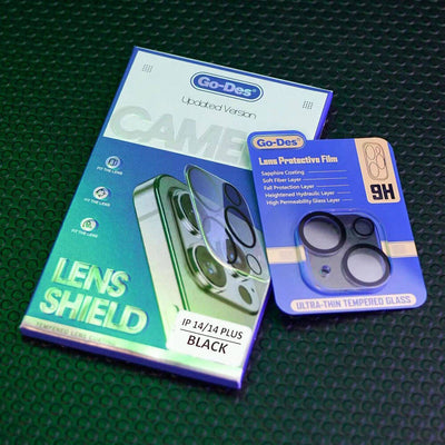 Apple iPhone 14 Plus Go Des Lens Shield CL-14 Kamera Lens Koruyucu Renksiz