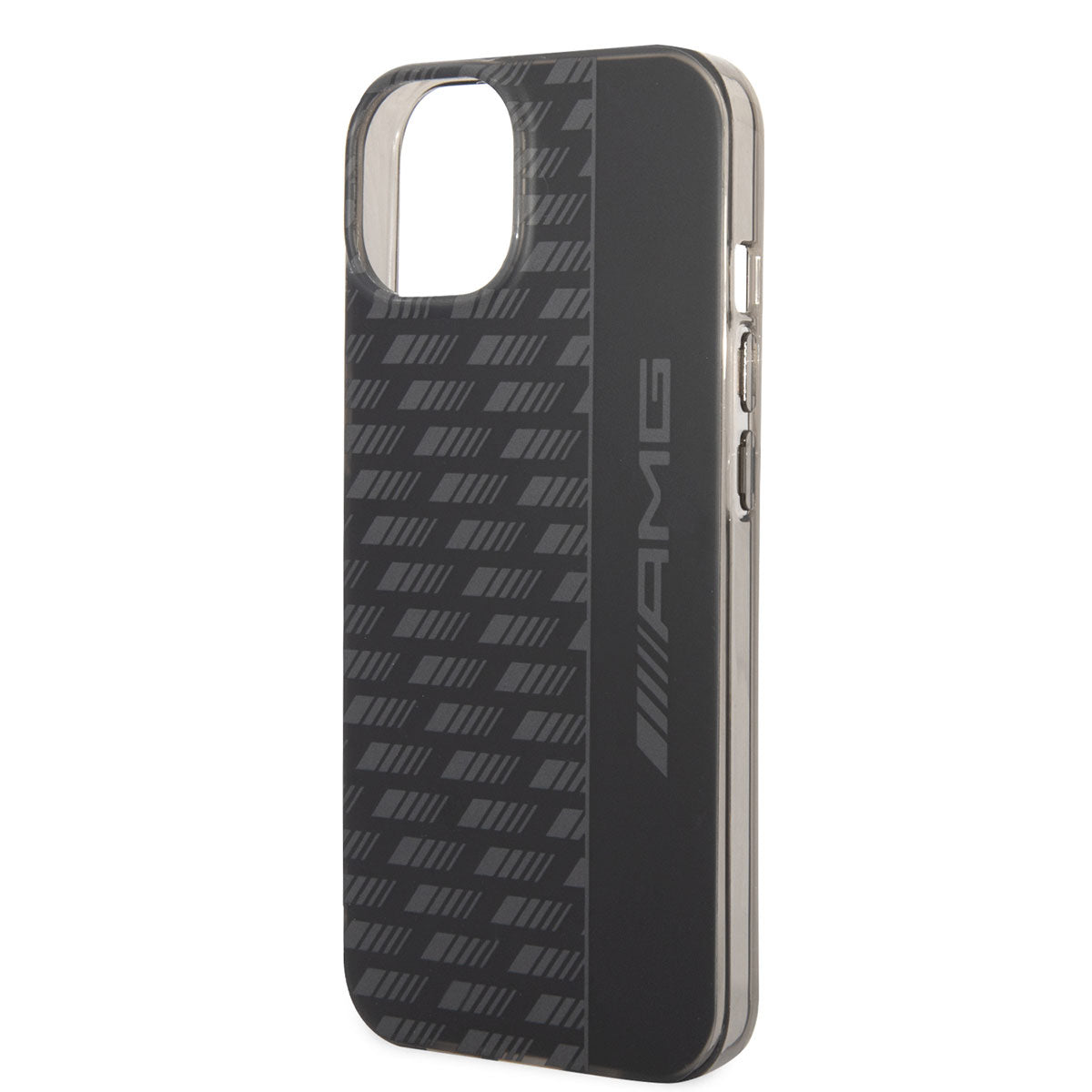 Apple iPhone 14 Plus Kılıf AMG Frosted Buzlu PC Karbon Dizayn Kapak Siyah