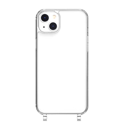 Apple iPhone 14 Plus Kılıf Boyun Askılı Şok Önleyicili Şeffaf Lisanslı Switcheasy Play Kapak Siyah