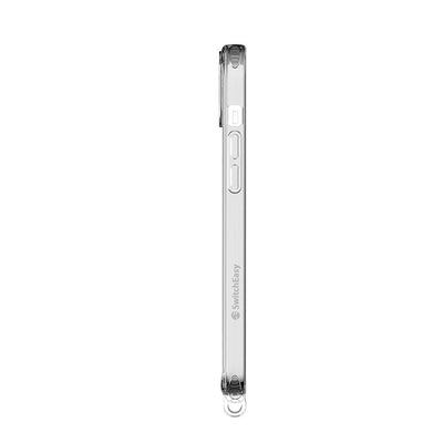 Apple iPhone 14 Plus Kılıf Boyun Askılı Şok Önleyicili Şeffaf Lisanslı Switcheasy Play Kapak Siyah