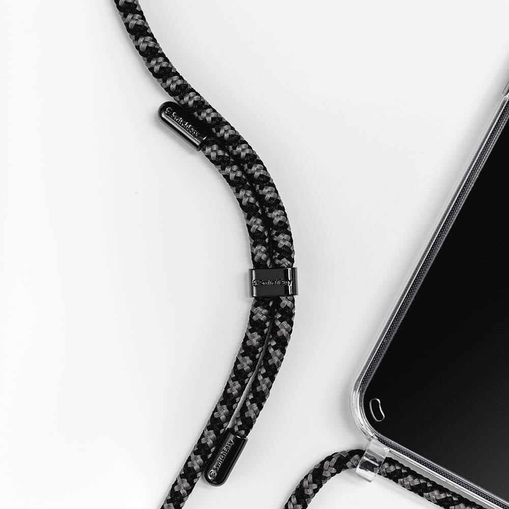 iPhone 14 Plus Kılıf Boyun Askılı Şok Önleyicili Şeffaf Lisanslı Switcheasy Play Kılıf