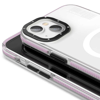 Apple iPhone 14 Plus Kılıf Magsafe Şarj Özellikli YoungKit Exquisite Serisi Kapak Pembe